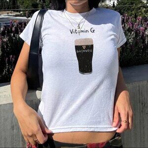 Vitamin G Guinness Beer Baby Tee Shirt